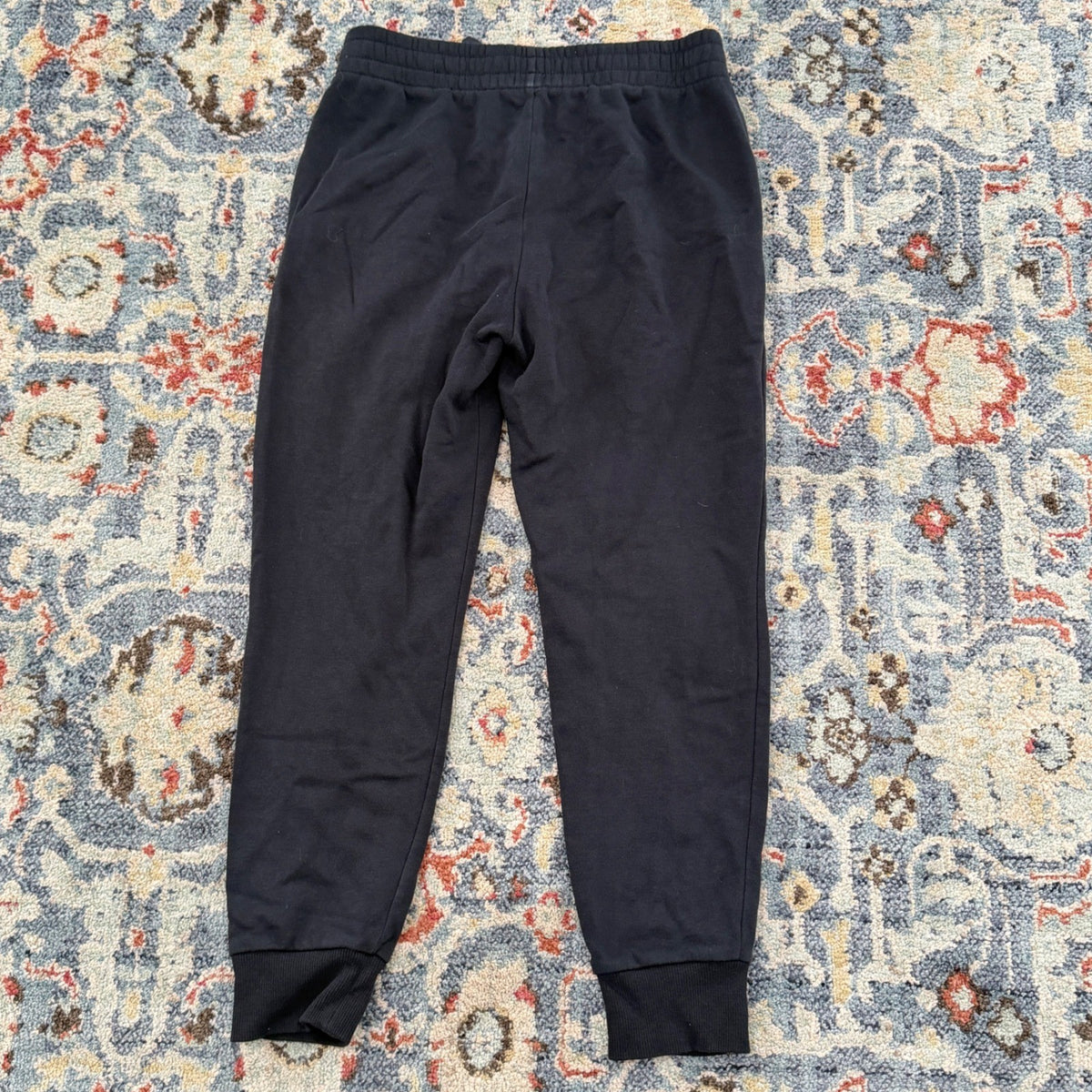 Under Armour Joggers Boys Youth Large Black Rival Fleece Sport GUC5