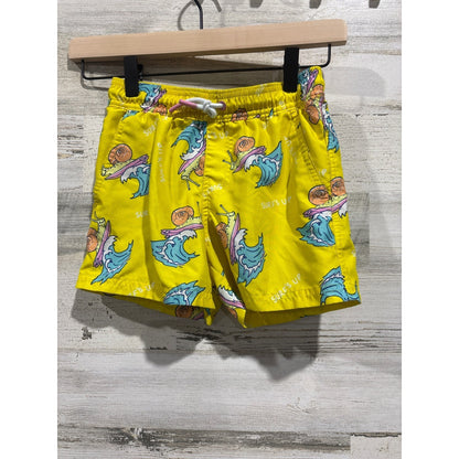 Cat & Jack Swim Trunks Boys Small 6/7 3-Pack Bundle Surfer Tie Dye1