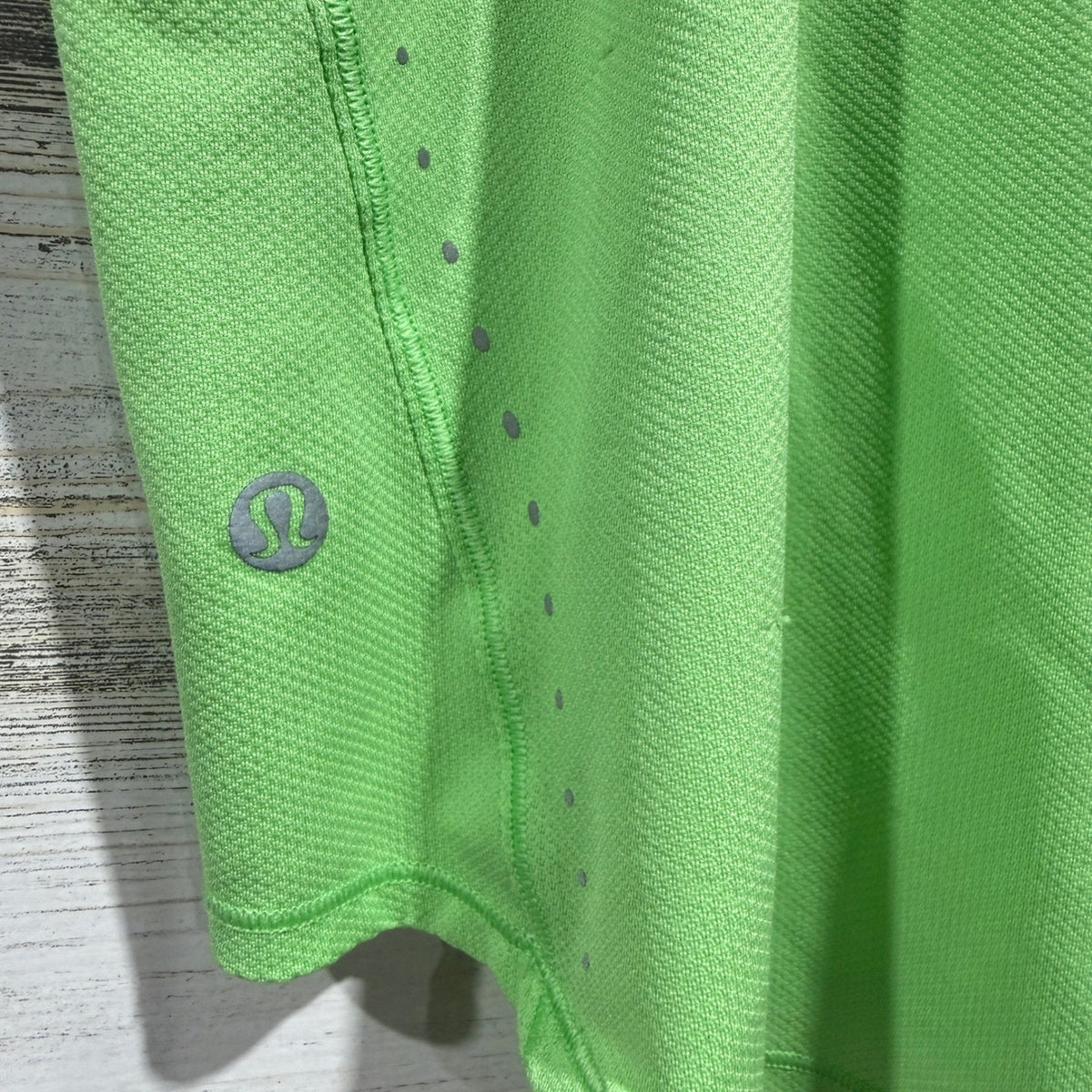 Lululemon Swiftly Tech Tank Women S Green Racerback Mesh Athleisure *Flawed3