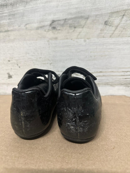 Brava Soccer Cleats Kids Size 9 Black Hook Loop Strap Athletic Shoes GUC3