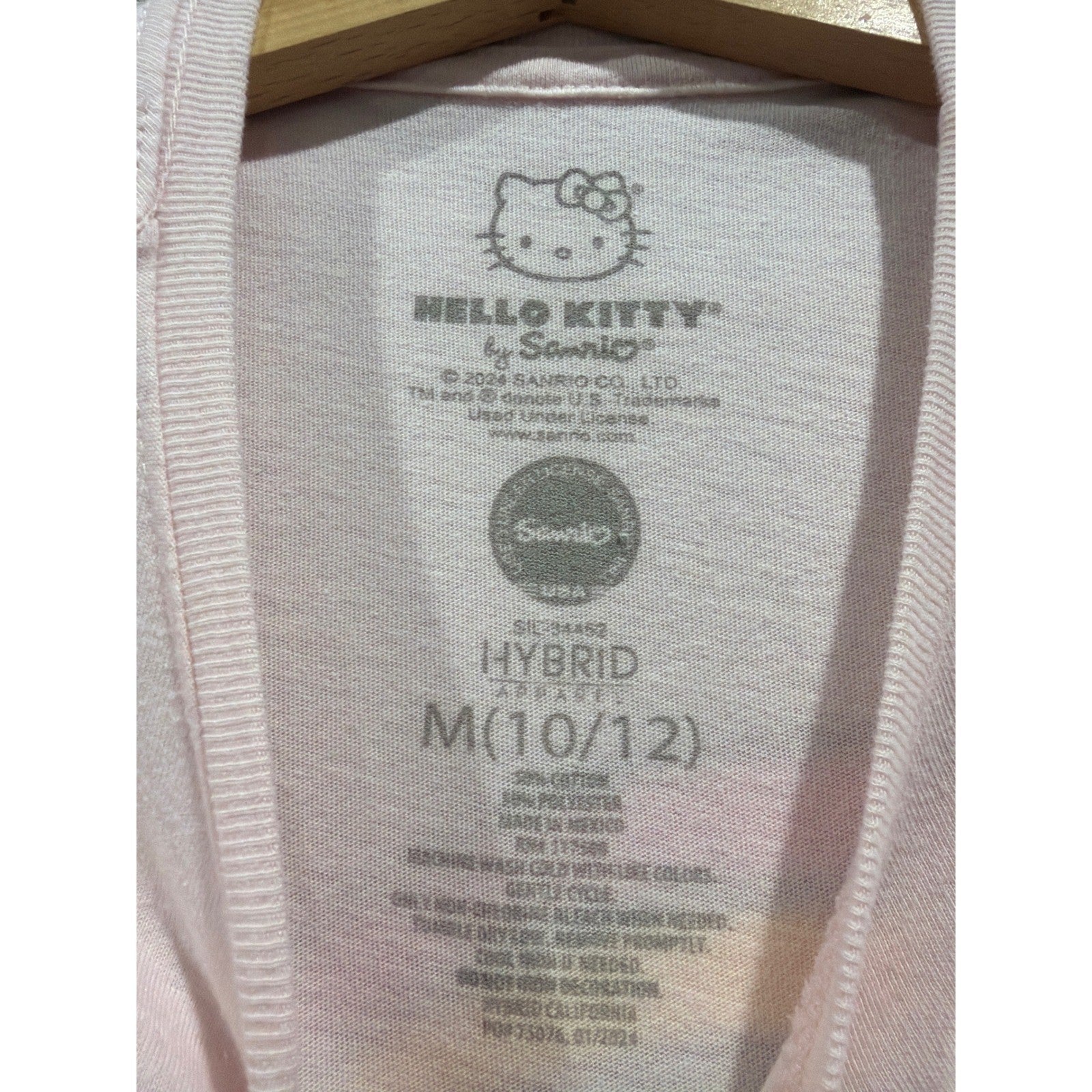 Hello Kitty Cat & Jack Girls 10/12 Pink Grey Floral Bundle Kidcore6