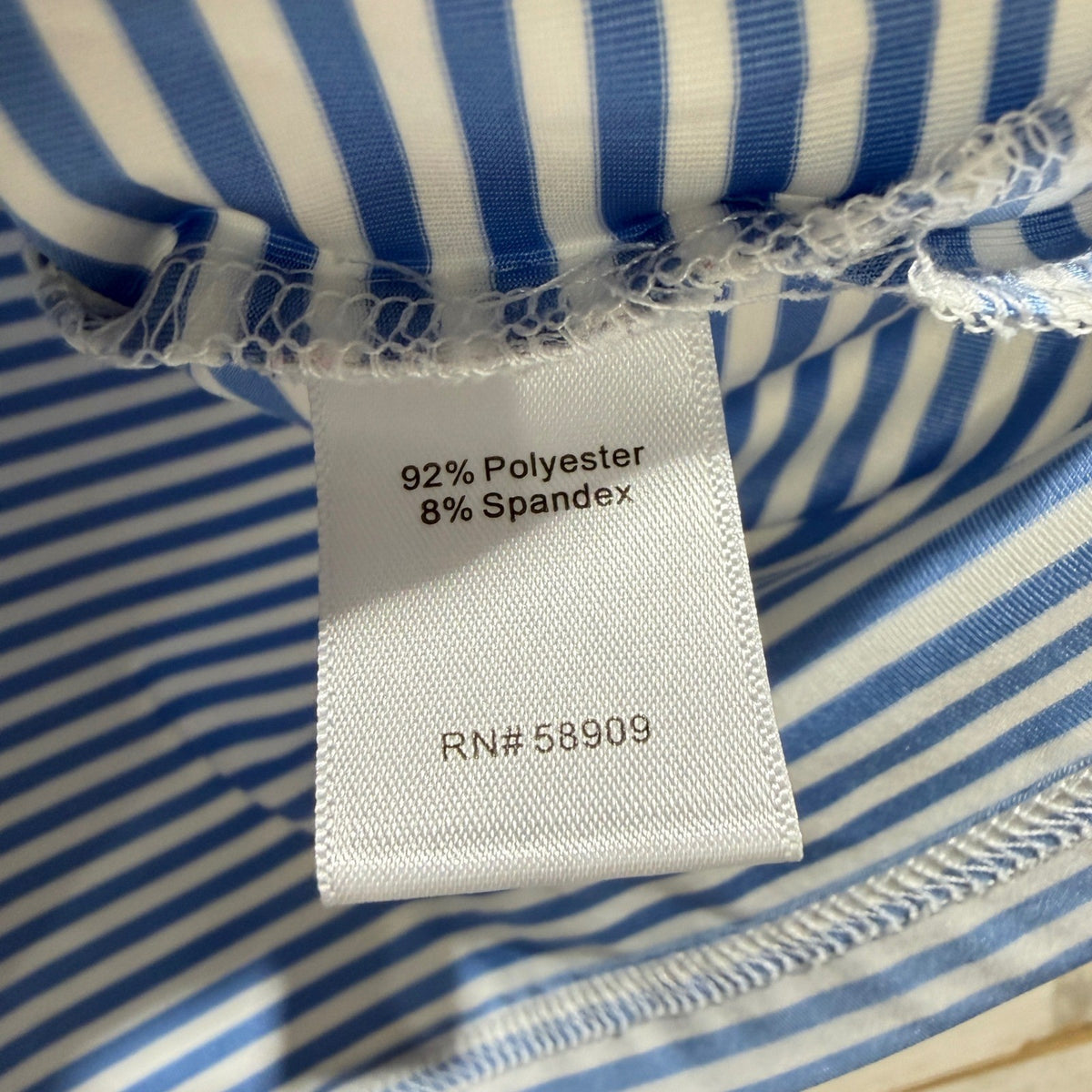 Class Club Polo Shirt Bundle Boys 6/7 Blue Stripe Performance Preppy EUC6