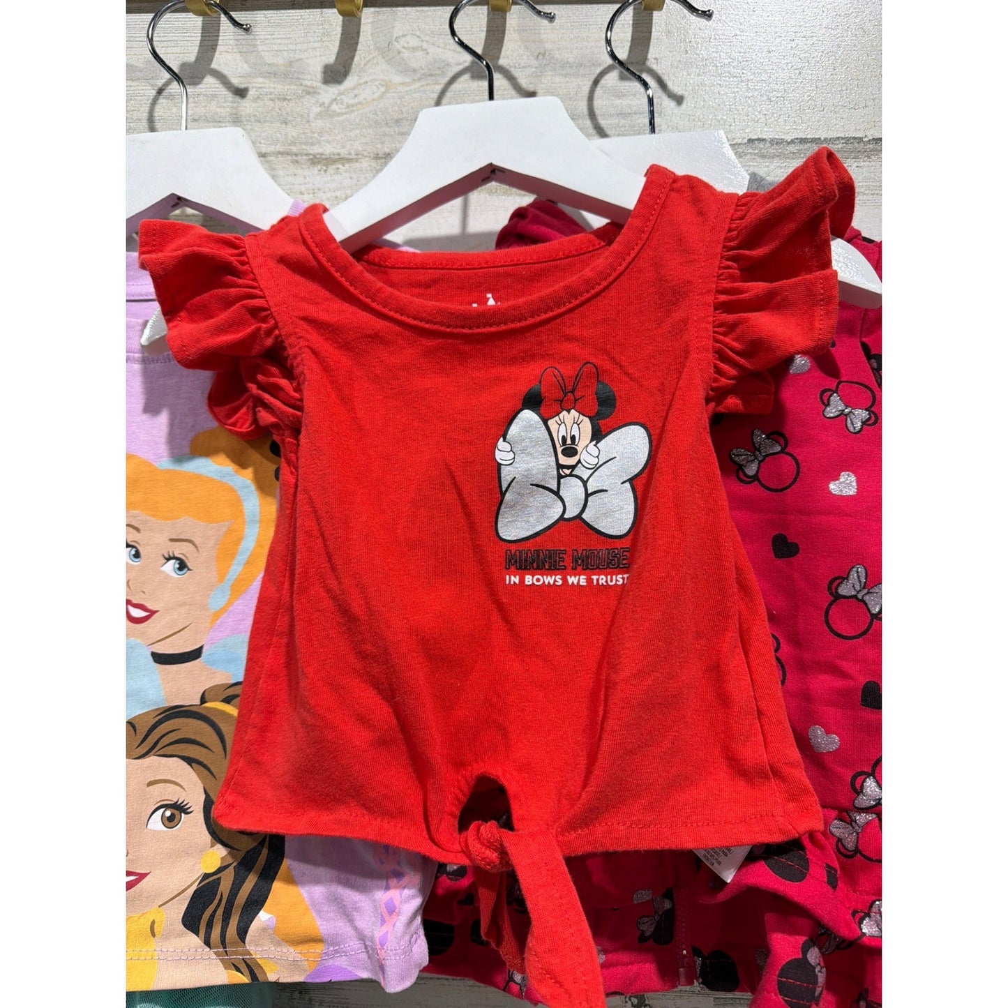 Disney Clothing Bundle Girls 12M 18M Princesses Minnie Ariel Disneycore1