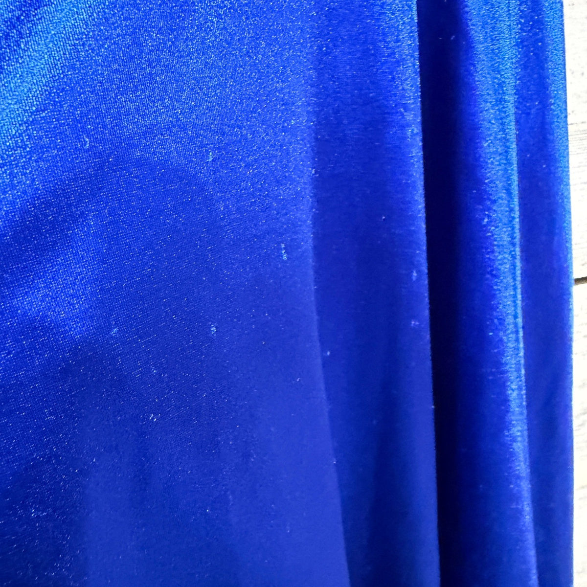 City Studio Lace Up Back Fit & Flare Dress Women 17 Royal Blue Satin Flawed*2