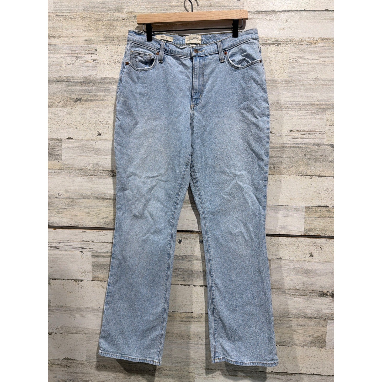 Universal Thread Bootcut Jeans Women 12/31 Light Blue Vintage Style EUC0