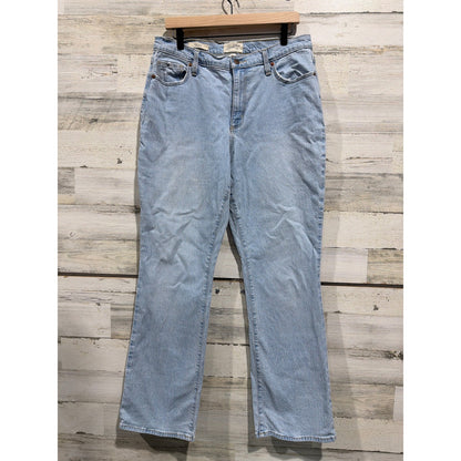 Universal Thread Bootcut Jeans Women 12/31 Light Blue Vintage Style EUC0