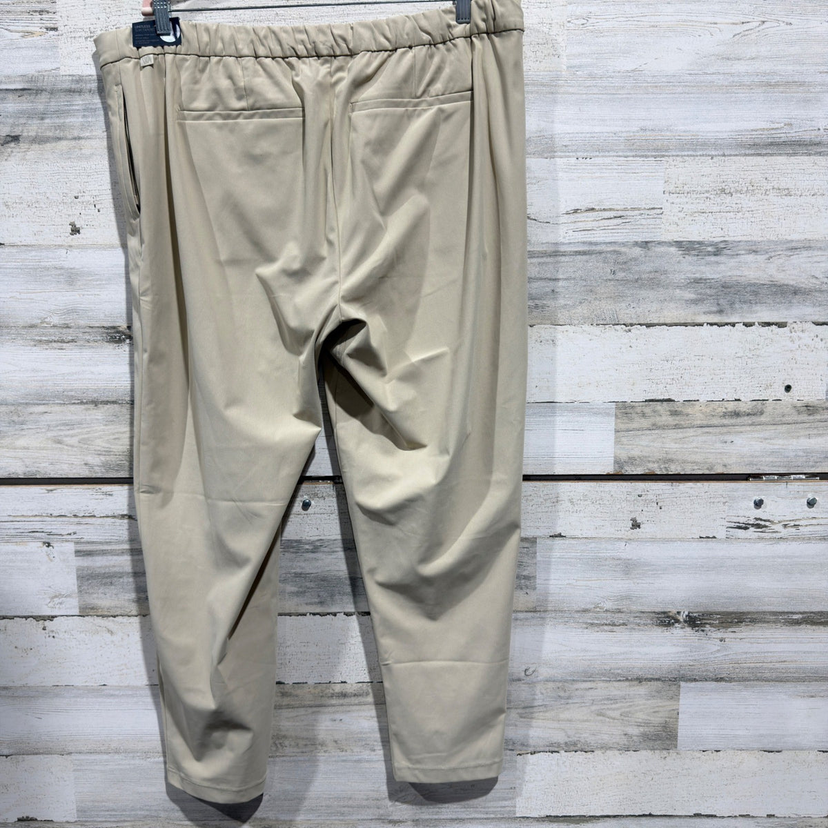 VRST Limitless Slim Taper Pant Men XXL Khaki Sand Stretch Tech NWT6