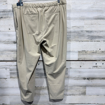 VRST Limitless Slim Taper Pant Men XXL Khaki Sand Stretch Tech NWT6