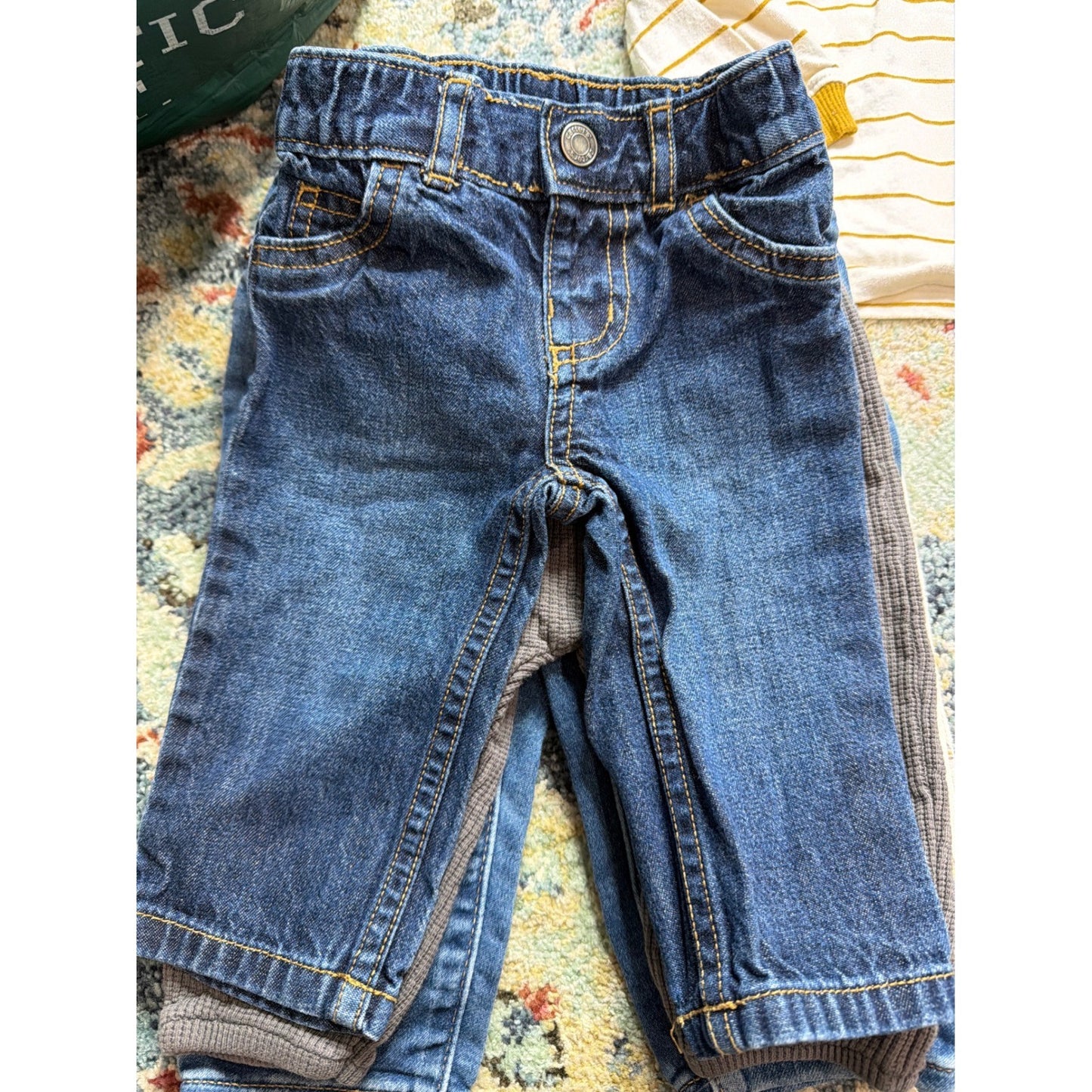 Rylee + Cru Zara Old Navy Boys 6-12M Multicolor 9pc Bundle Earthy Boho4