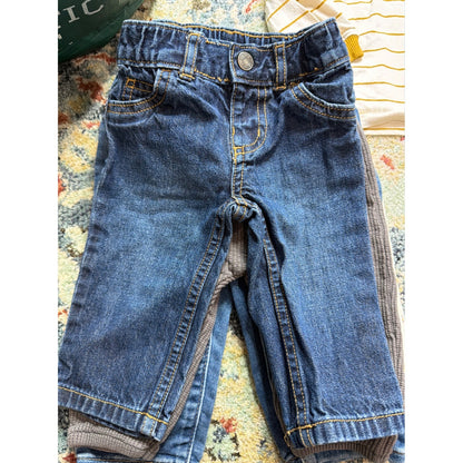 Rylee + Cru Zara Old Navy Boys 6-12M Multicolor 9pc Bundle Earthy Boho4