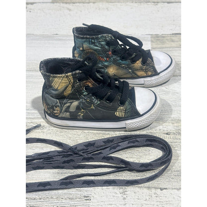 Converse Batman High Top Sneaker Boys Toddler 6 Multicolor DC Comics2