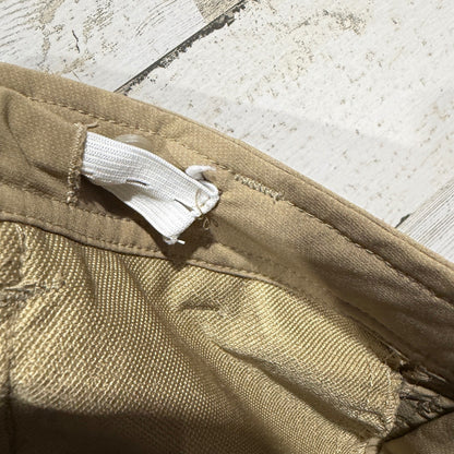 Blue Quail Performance Pants Boys 7 Tan Khaki 100% Polyester Classic Preppy EUC5
