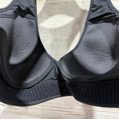 Nike Sports Bra Women Small Black Dri-FIT Racerback Mesh Padded GUC4