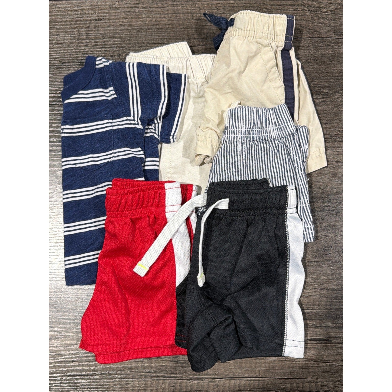 Carter's Nautica Shorts Tee Bundle Boys 3-6M Multi Casual Sporty0