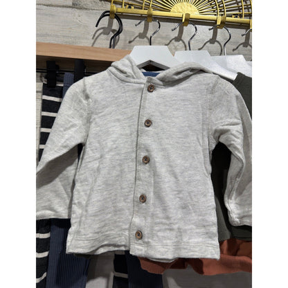 Childhoods Quincy Mae Easy Peasy Bundle 18-24M Earthy Neutral Ribbed Knit Basics1