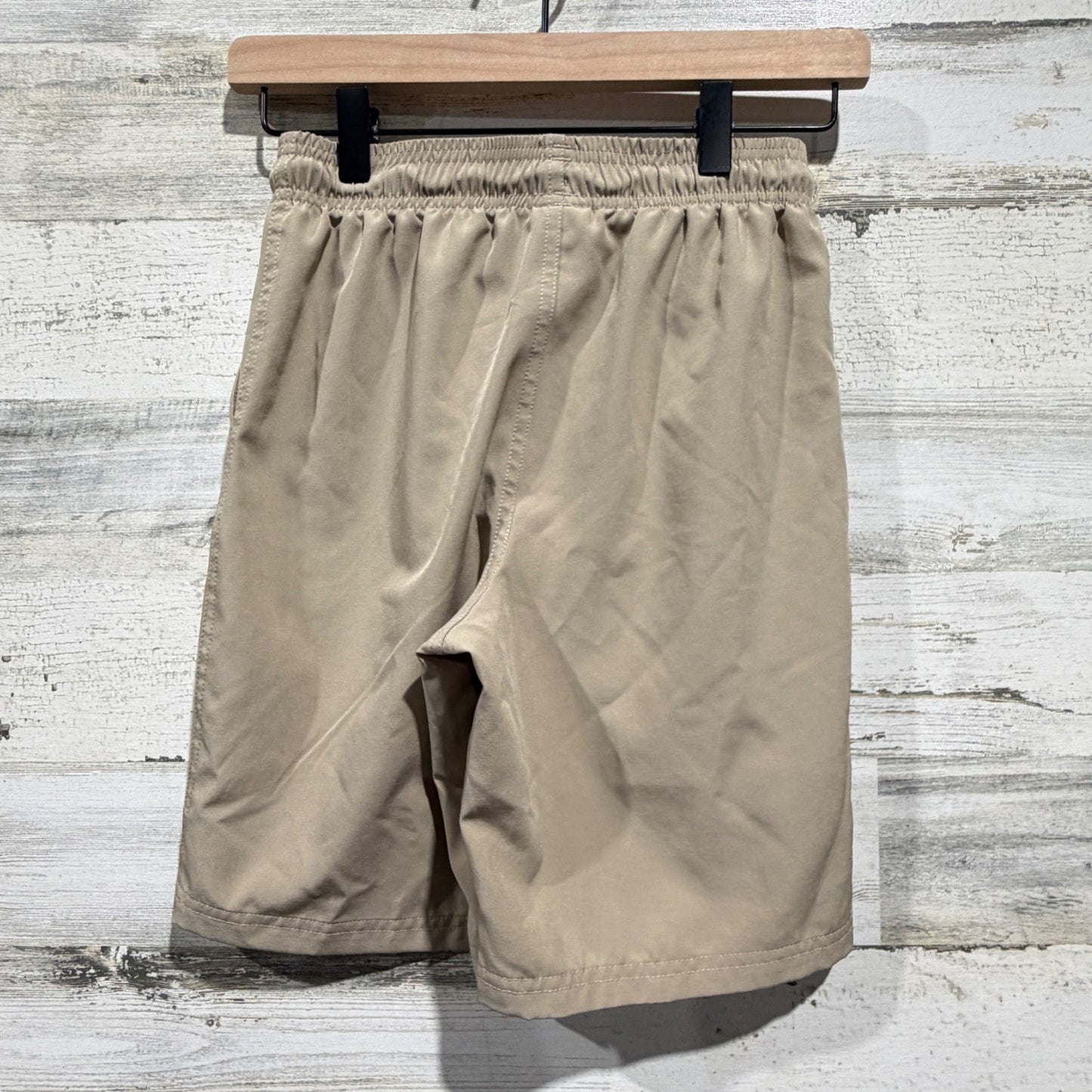 Under Armour Shorts Boys Youth Medium M Tan Khaki Performance Chino EUC3