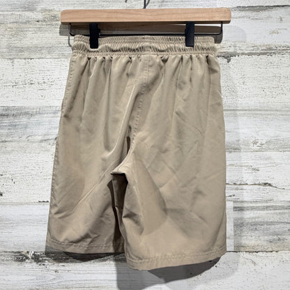 Under Armour Shorts Boys Youth Medium M Tan Khaki Performance Chino EUC3