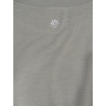 Athleta Zephyr Muscle Tank Women XS Sage Green Banded Hem Athleisure EUC4
