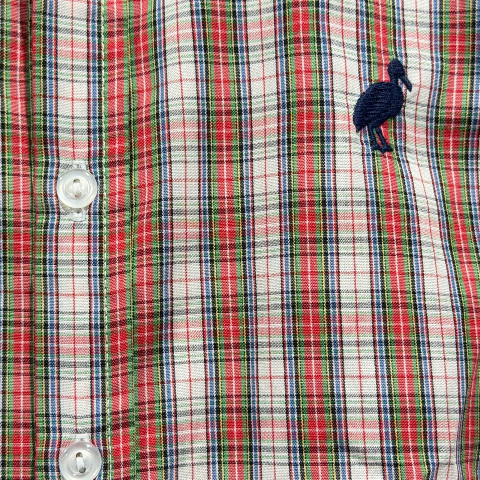 TBBC Dean's List Dress Shirt Boys Size 6 Plaid Merritt Park Preppy NWT4