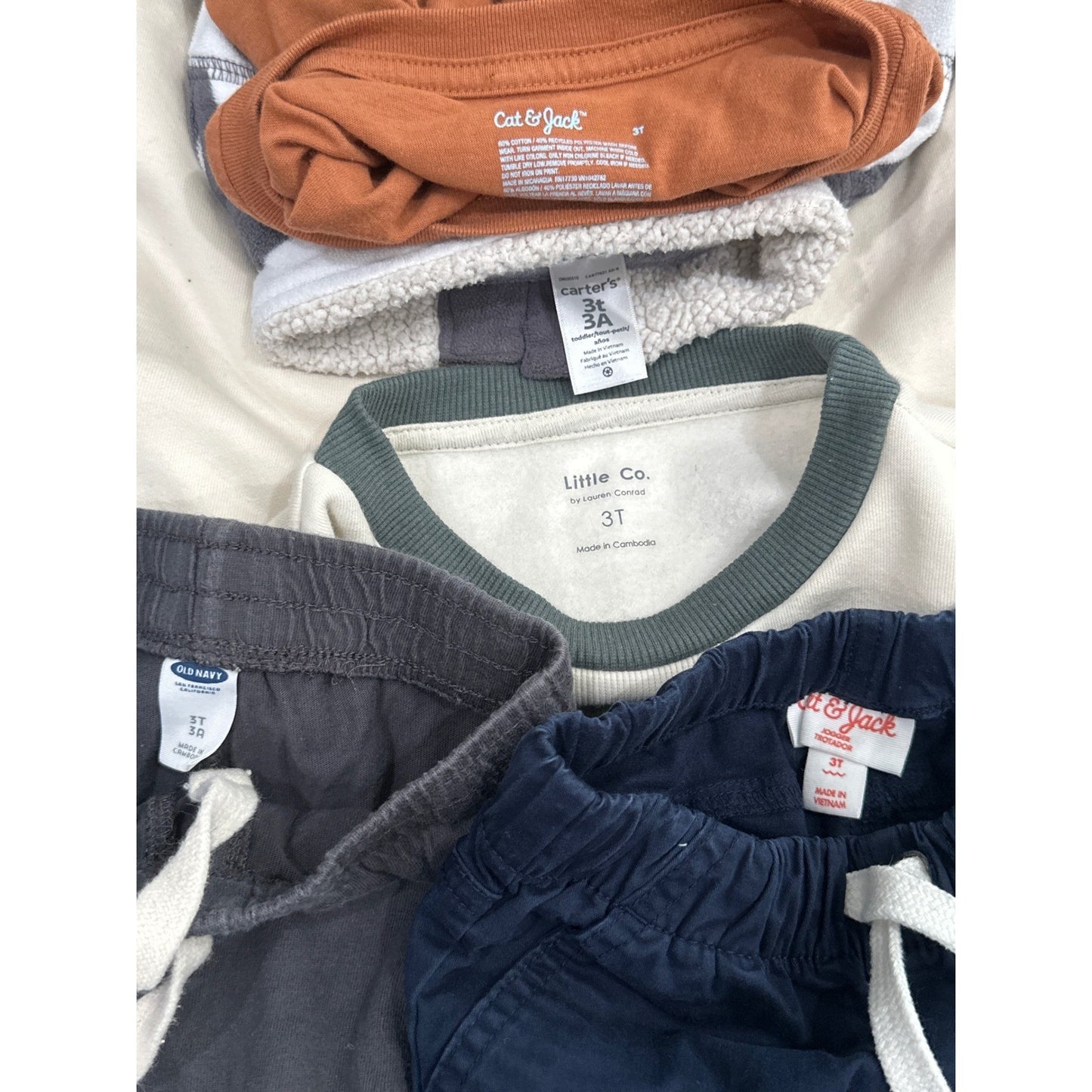 Little Co Carter's Cat & Jack Old Navy Boys 3T Winter Bundle Multi GUC6
