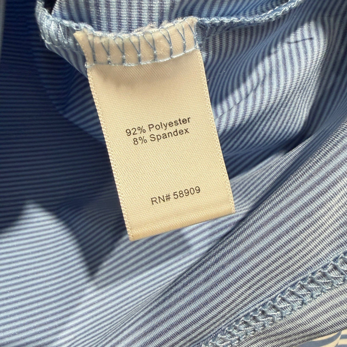 Class Club Polo Shirt Bundle Boys 6/7 Blue Stripe Performance Preppy EUC5