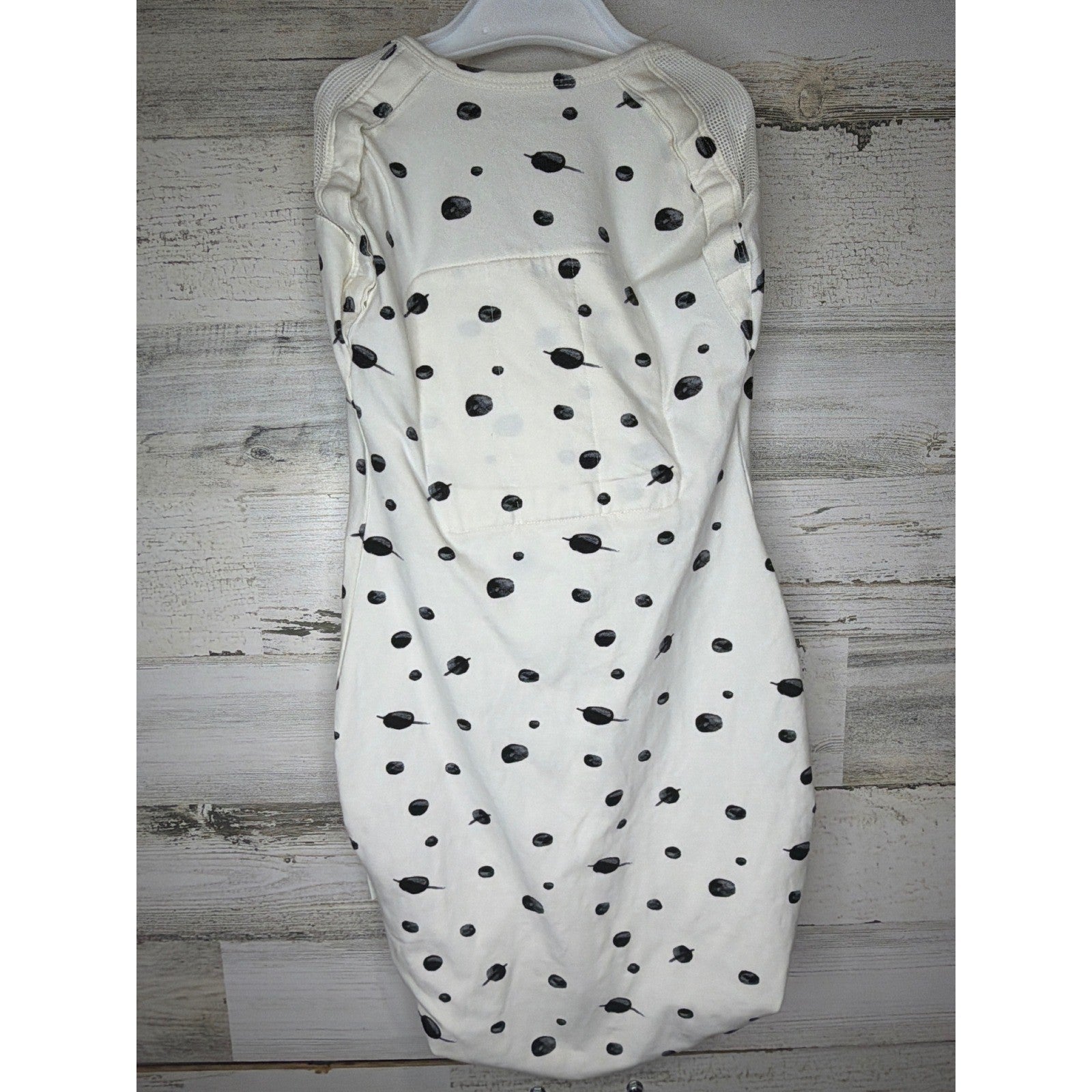 Happiest Baby Sleepea Swaddle Kids Large White Black Planets Space EUC3
