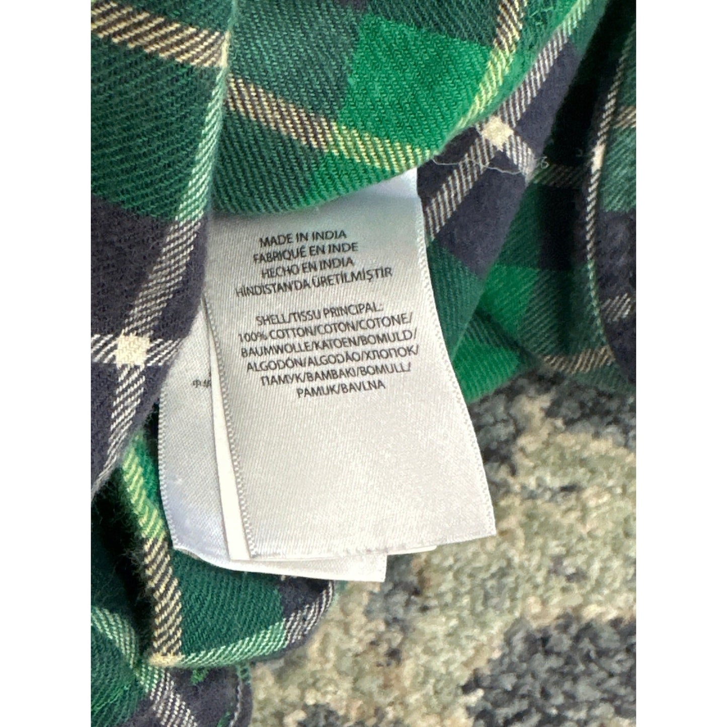 Polo Ralph Lauren Boys 3 / 3T Green Plaid Button Up Shirt VGUC4