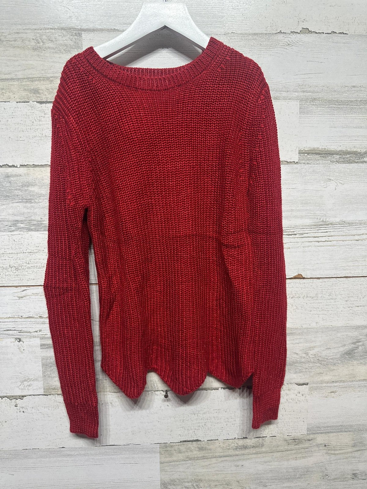 Copper Key Pullover Sweater Kids Medium Red EUC0