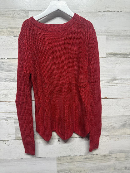 Copper Key Pullover Sweater Kids Medium Red EUC0
