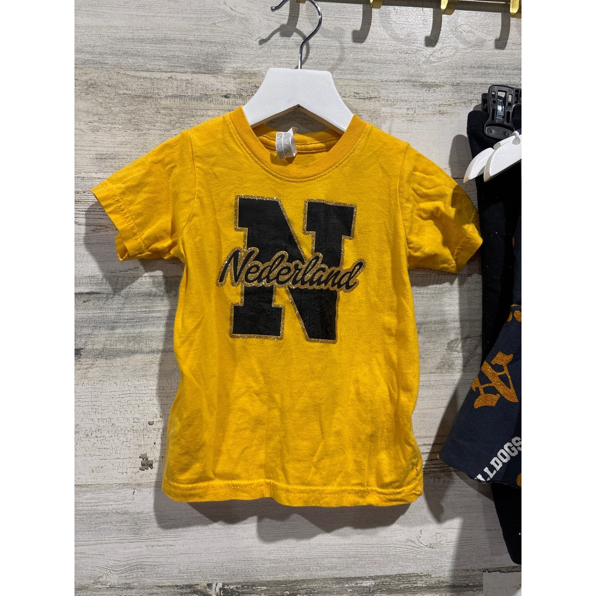 Nederland Bulldogs Clothing Bundle Girls 2T Yellow Black Gold Spirit Wear Lot1