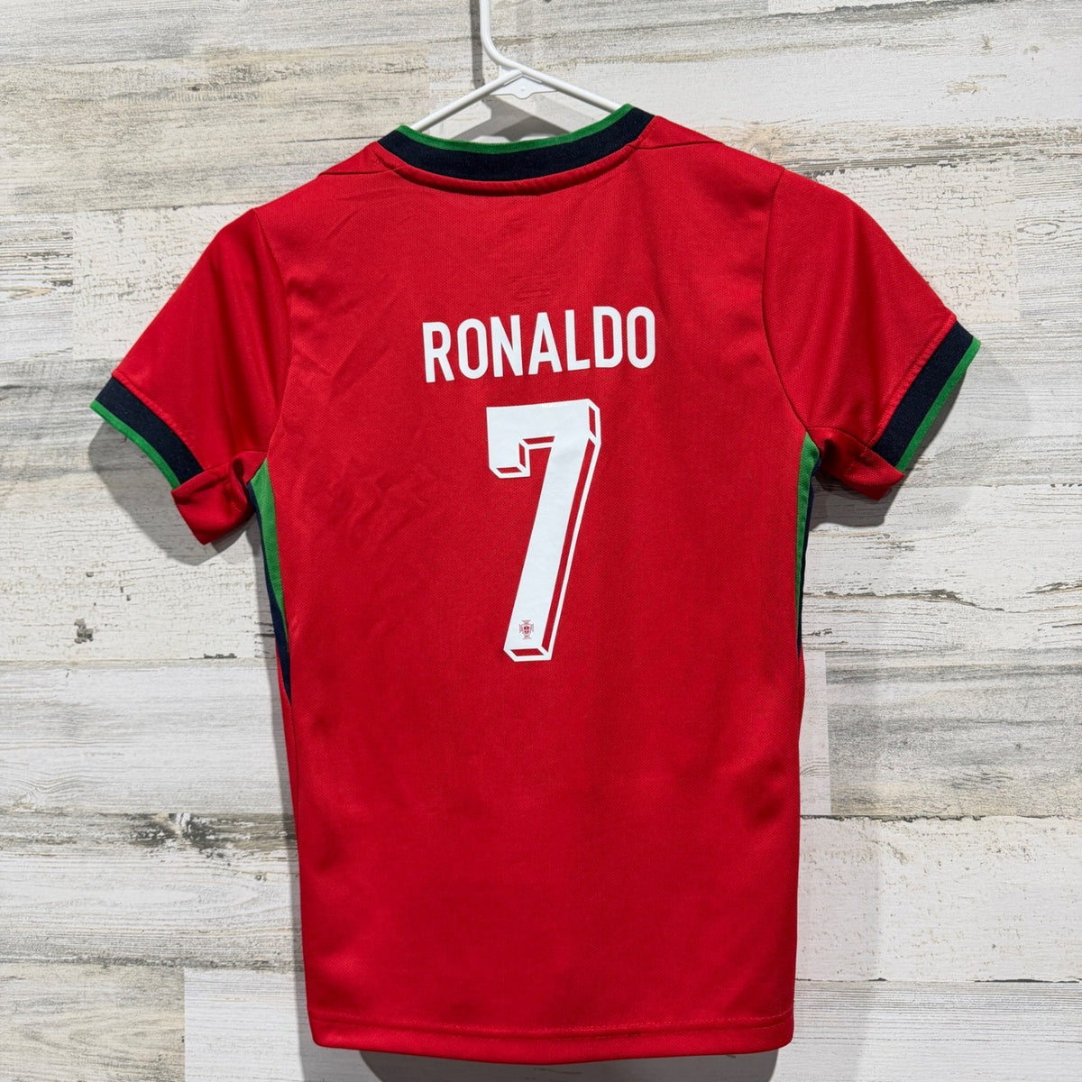 Portugal Ronaldo 7 Soccer Jersey Boys 7/8 (26) Red Sportswear5
