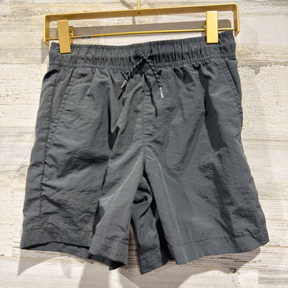Old Navy Jogger Quick Dry Shorts Boys Size 8 Grey Nylon EUC0