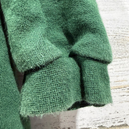 Class Club Gingerbread Cardigan Girls 18M Green Cotton Vintage GUC*6