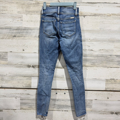 KanCan Signature Ankle Skinny Jeans Juniors Size 22" / 00 Distressed Denim4