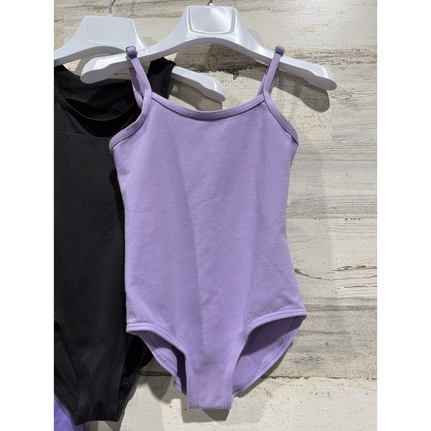 Weissman Justice Leotard Biketard Lot Girls 5/6 Purple Black Sparkle Dance EUC1