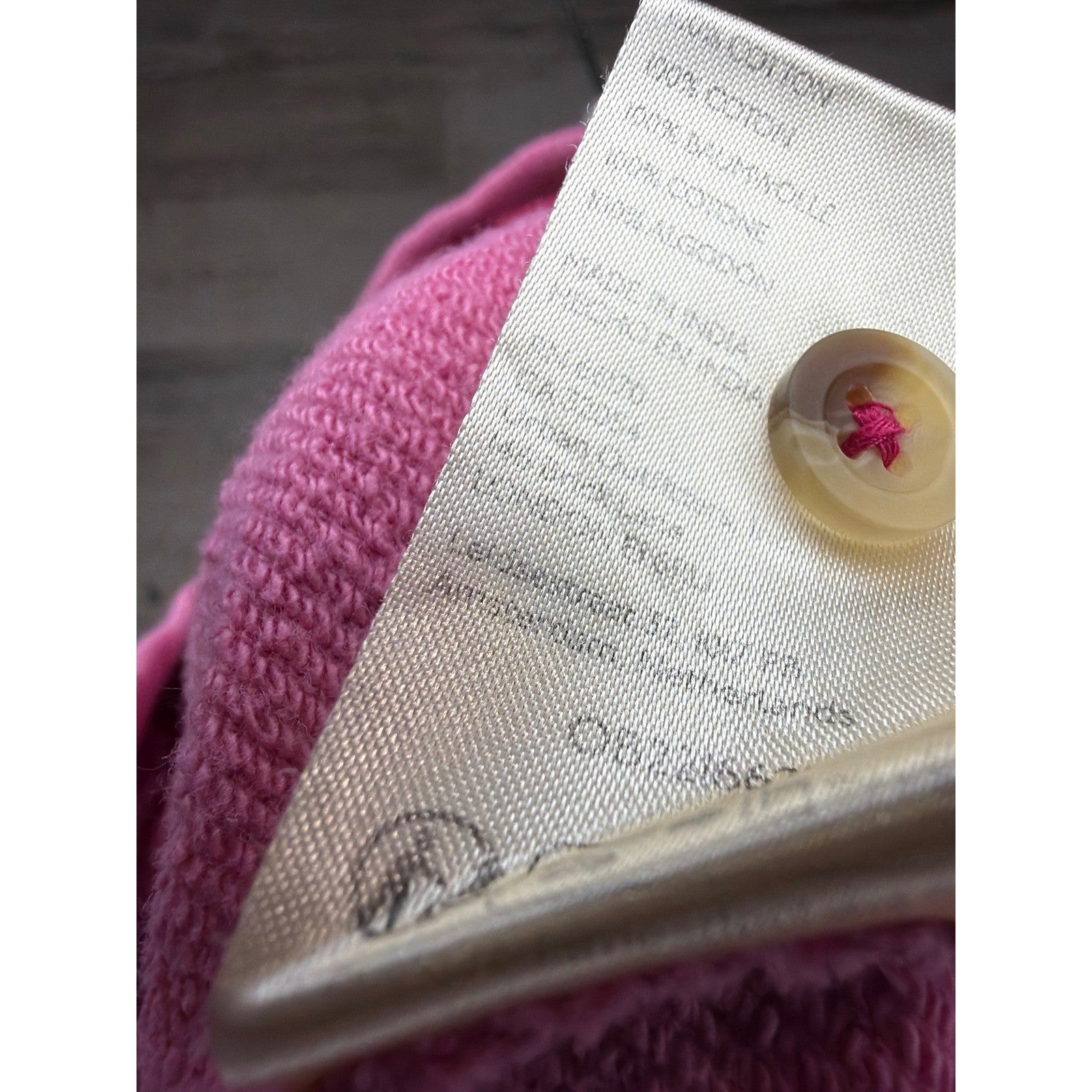 Pilcro Polo Sweatshirt Women Small Pink Colorblock Retro Sporty EUC3