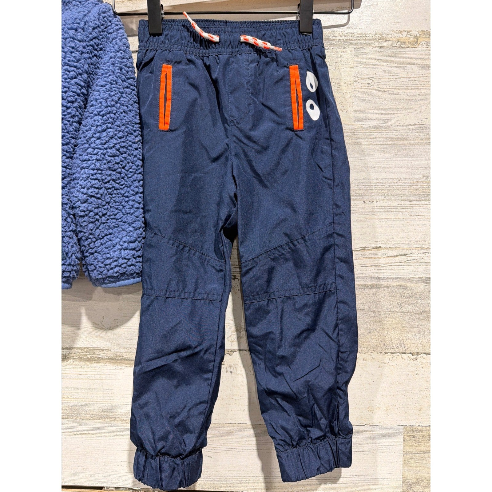 Magellan OshKosh Boys 4T Blue 4pc Bundle Fleece Long Sleeve Jacket Joggers Lot5