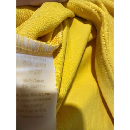 Sew Sassy Dress Top Set Girls 8 Yellow Black Striped Ruffle Boutique EUC6