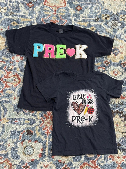 Girls 4T Pre-K Shirt Bundle0
