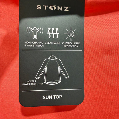 Stonz Sun Top Kids 5T Coral Forest Trail Rash Guard Naturecore NWT7