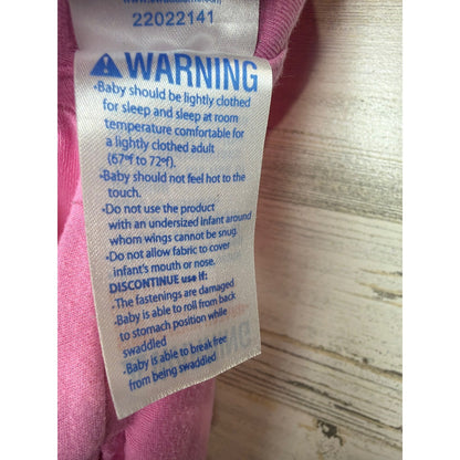 SwaddleMe Adjustable Swaddle Sack Girls S/M Pink5