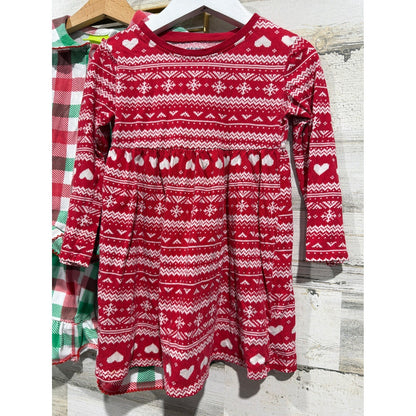 Classic Whimsy Old Navy Baby Gap Holiday Bundle Girls 3T Red Green Plaid3