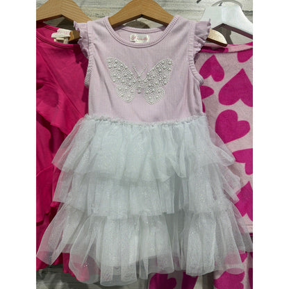 Nannette Lemon Loves Lime Cat & Jack Girls 2T Pink Bundle Butterfly Heart EUC1