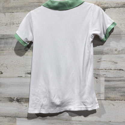 The Beaufort Bonnet Company Kentucky Derby 150 Polo Boys 5 White Pima Flawed*4
