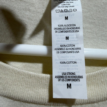 Bella Canvas T-Shirt Women Medium Cream Santa Favorite Swiftie Holiday EUC3
