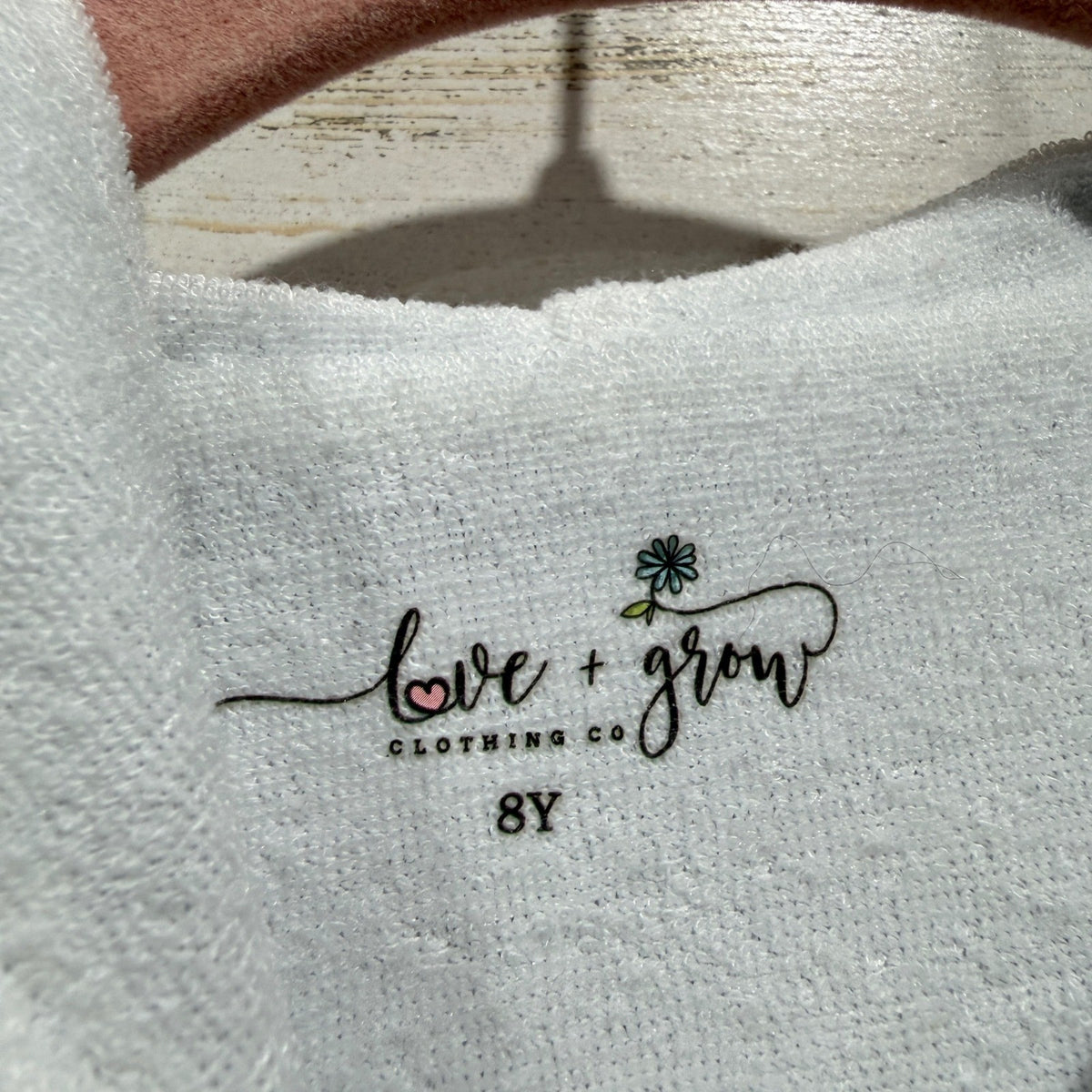 Love & Grow Swim Cover Up Girls 8Y Blue Stars Ruffle Patriotic Summer1