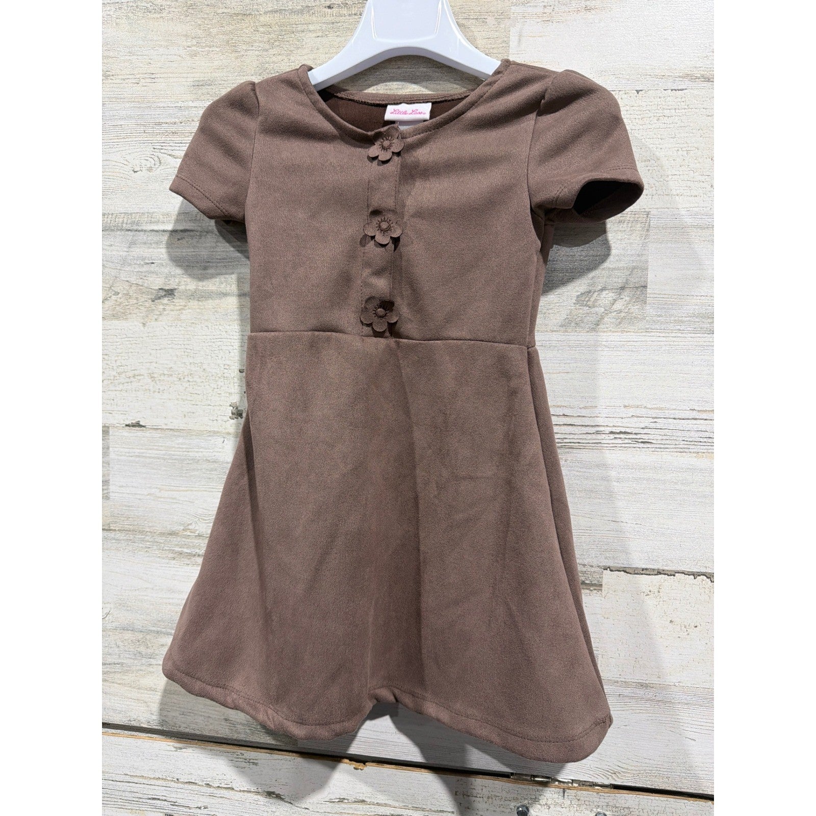 Sincerely Jules Old Navy Dress Bundle Girls 5T Brown Leopard Denim EUC3