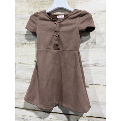 Sincerely Jules Old Navy Dress Bundle Girls 5T Brown Leopard Denim EUC3