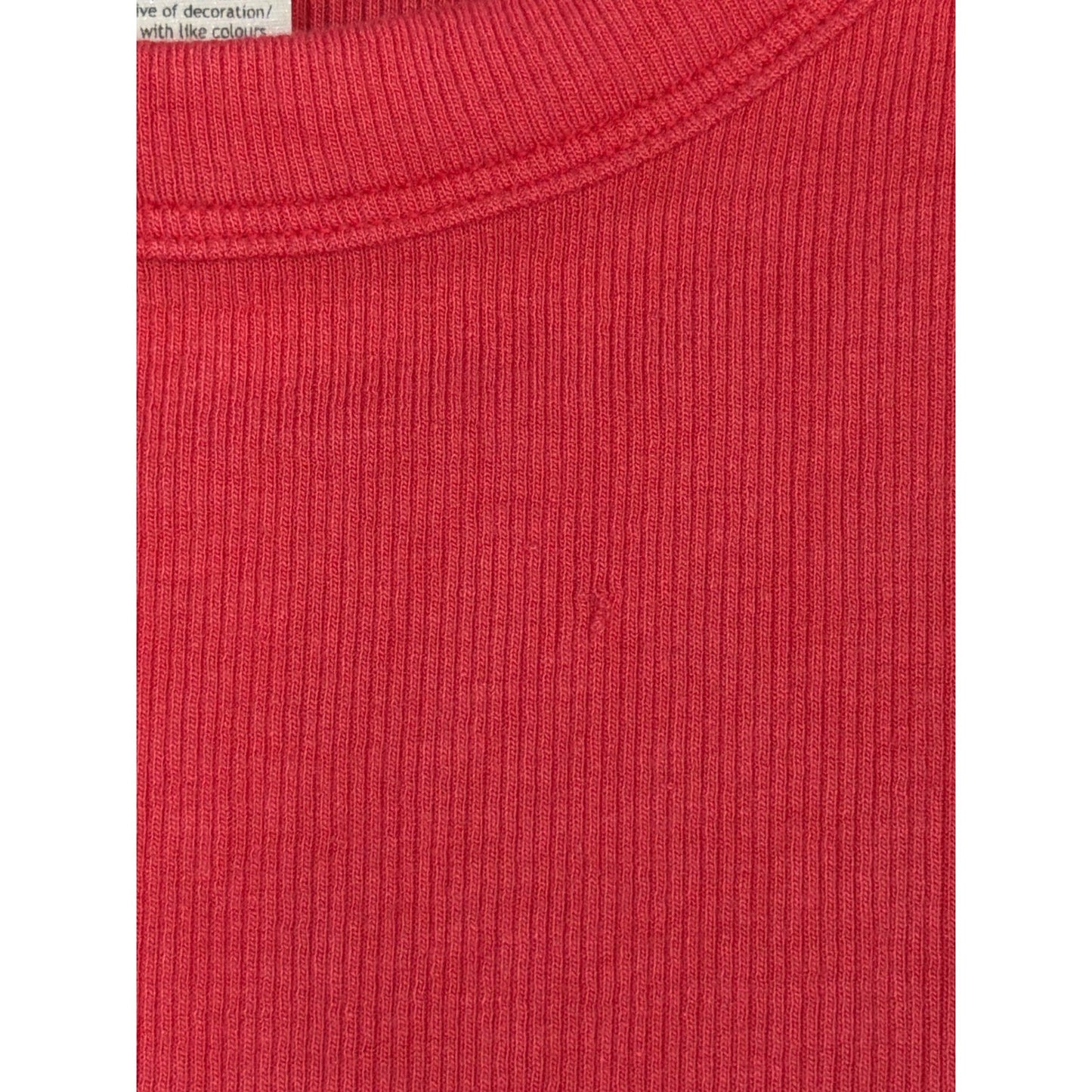 Lululemon Ribbed Crop Top Women Size 4 Pink Short Sleeve Athleisure GUC2