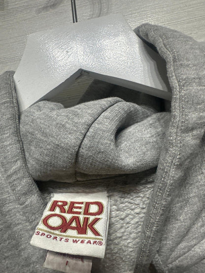 Red Oak Texas A&M Hoodie Men XL Grey Vintage Embroidered Sweatshirt3